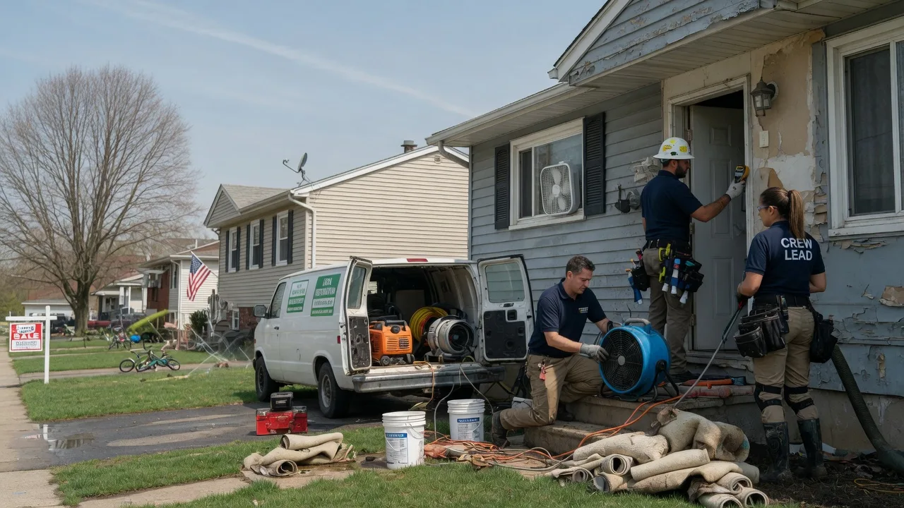 Flood Cleanup in Frederic, WI near me