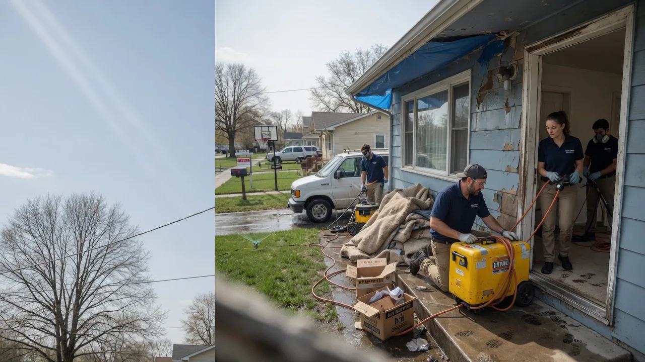 Basement Flood Cleanup in Frederic, WI near me